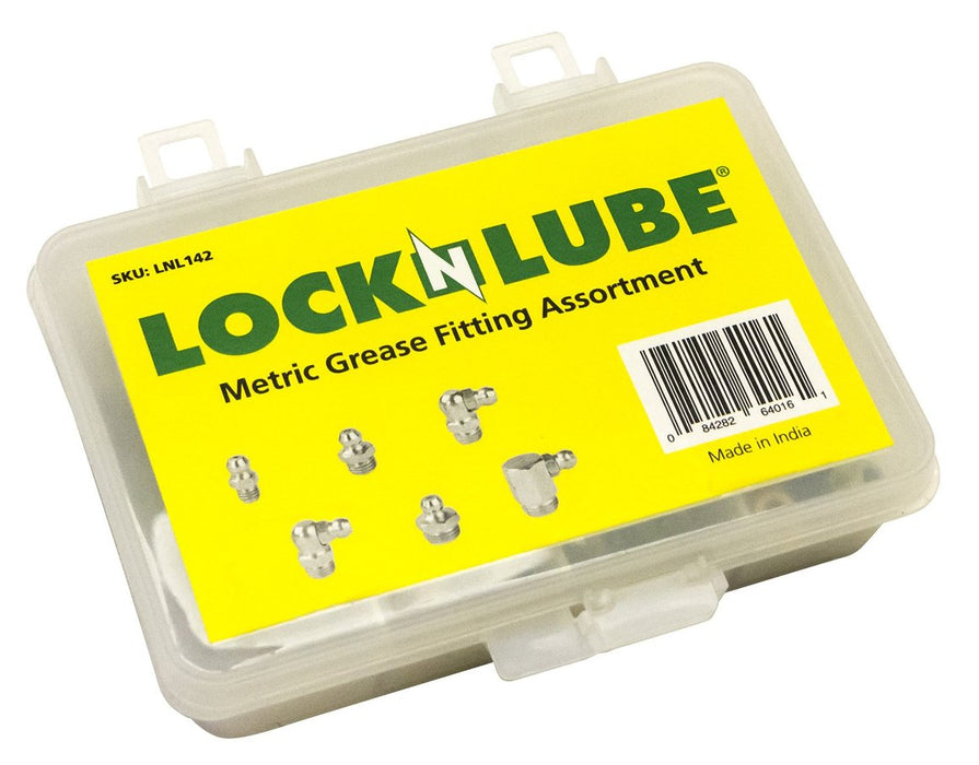 LockNLube Grease Fitting Assortment - LNL142