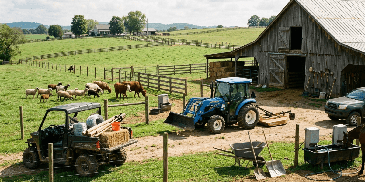 Essential Equipment for Small Livestock Farms