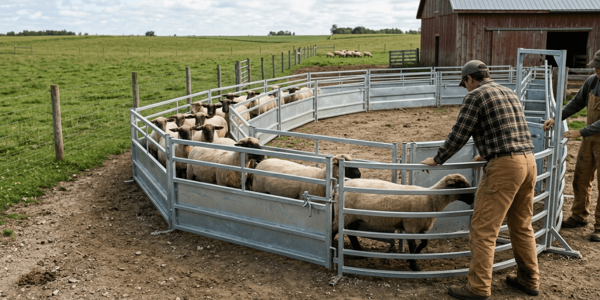 What Are the Best Sheep Handling Products for US and Canadian Sheep Farms?