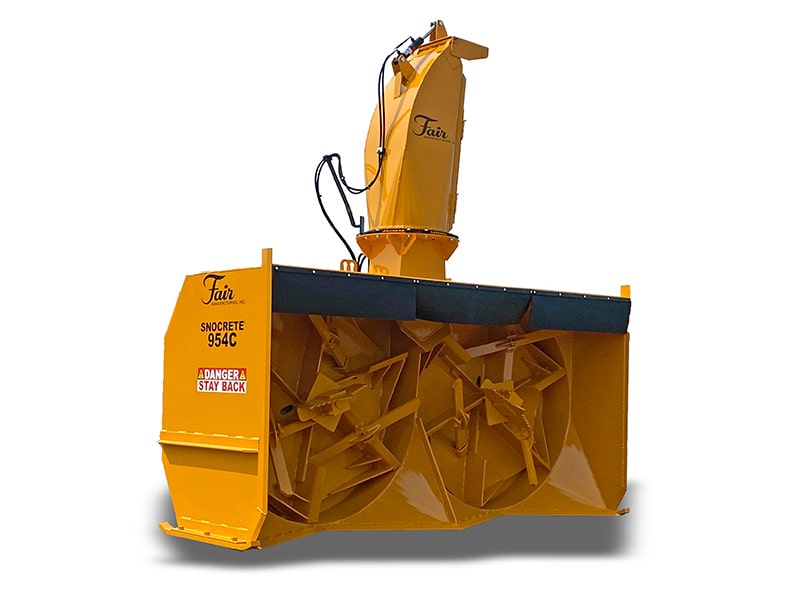 SNOCRETE® PTO DRIVEN SNOWBLOWER