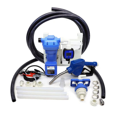 Macnaught M3 12V DEF Pump Kit 25 LPM / 6.6 GPM with Auto Nozzle and Meter
