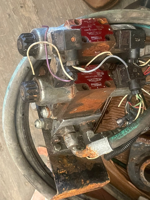 Used 2011 Degelman 9' Wide Degelman 3500 4-way Blade with Silage Rack Extension