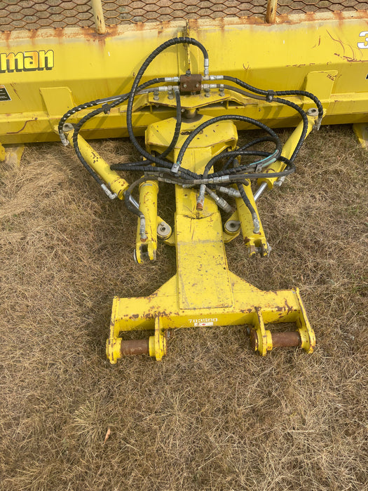 Used 2011 Degelman 9' Wide Degelman 3500 4-way Blade with Silage Rack Extension