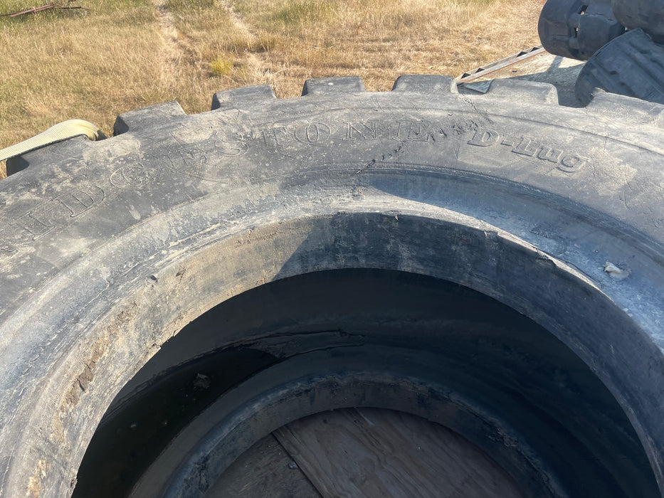 Bridgestone 37.5-39 used tire #2.