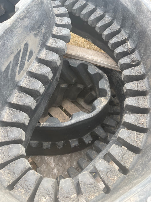 Camoplast Solideal Used Cat Challenger 765 tractor tracks.