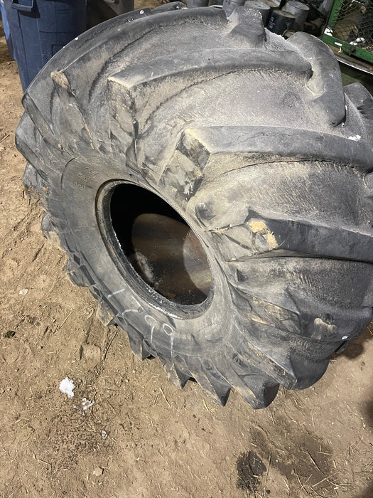 Used Goodyear 21.5R16.1 Implement tires.