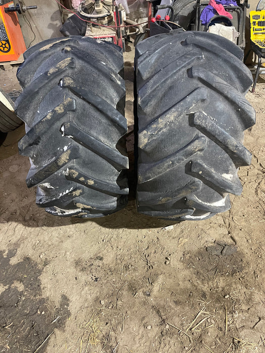 Used Goodyear 21.5R16.1 Implement tires.