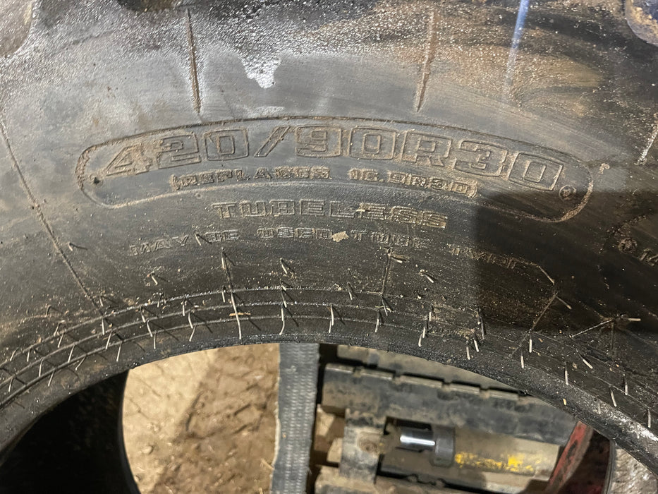 Used 420/90R30 Goodyear Radial
