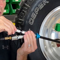 LockNFlate Lock On Valve Core Inflator Tool