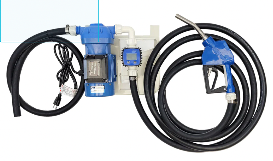 Def Pump Gun 120Volt DEF pump kit. — Huber Ag Equipment LTD