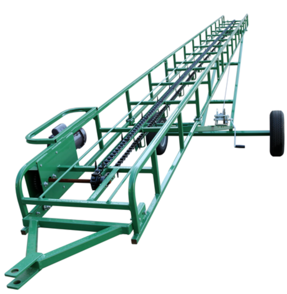 Bauman Maple Leaf Tubular Bale Elevator — Huber Ag Equipment LTD