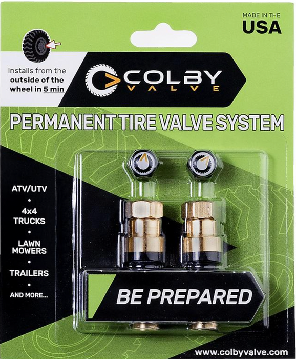 COLBY VALVE - PERMANENT TIRE VALVE SYSTEM