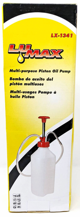 Lumax Multi-purpose piston oil pump.