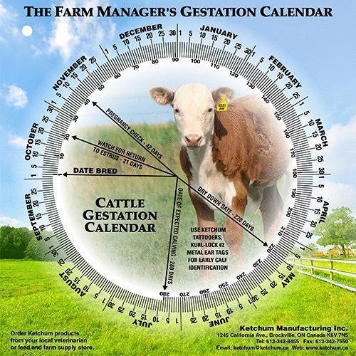 Gestation Wheel Calendars