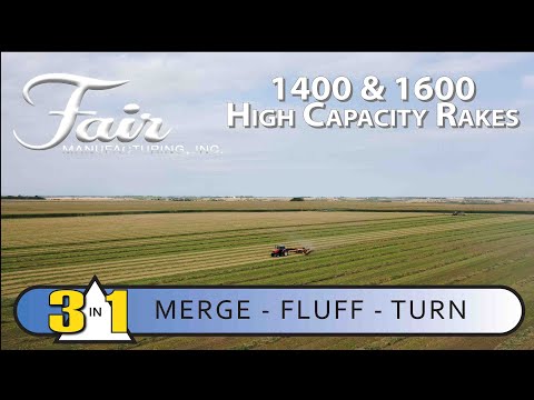 Fair Mfg, hay rake. — Huber Ag Equipment LTD