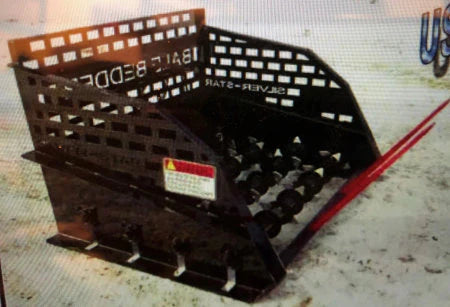 Silver star bale bedder