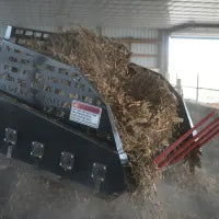 Silver star bale bedder