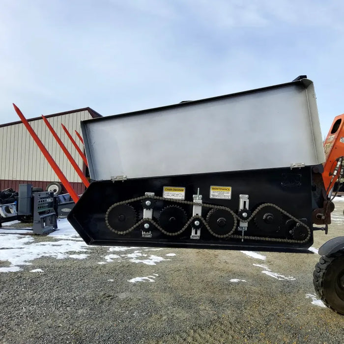 Silver star bale bedder