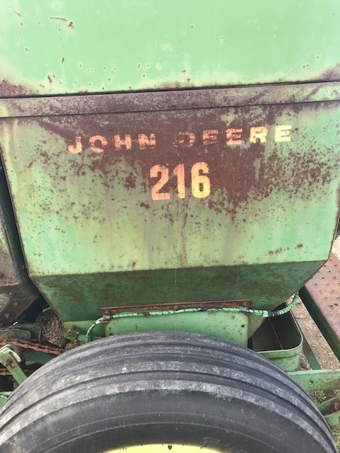JD 216 2 row potato planter, Pull type, Used