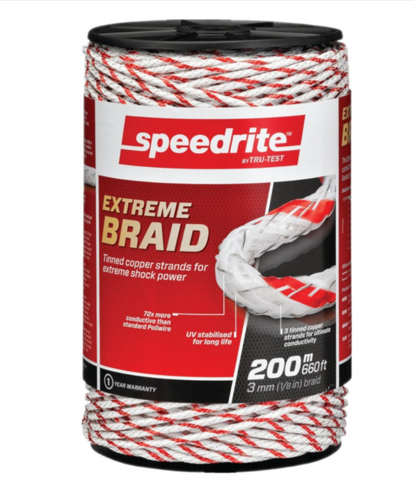 Speedrite Extreme Braid 660' (200m) 1/8" (3mm)