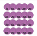 Feedlot Z tags 1-1000 purple