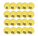 Feedlot Z tags 1-1000 yellow