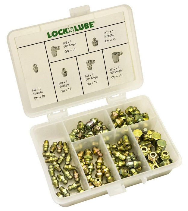 LockNLube Grease Fitting Assortment - LNL142