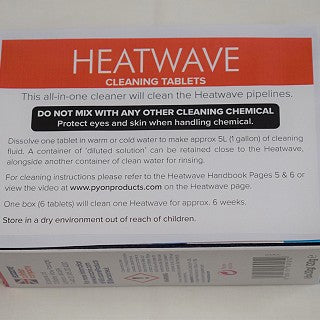 Heatwave Machine Cleaning Tablets